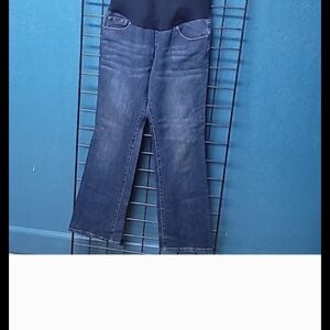 Liz Lange Dark Blue Boot Cut Jeans